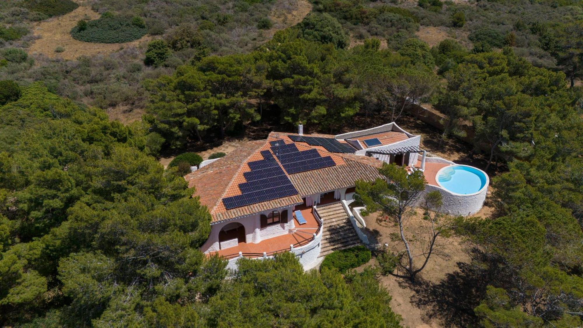 Villa Eliana Sul Mare Porto Pino Kültér fotó